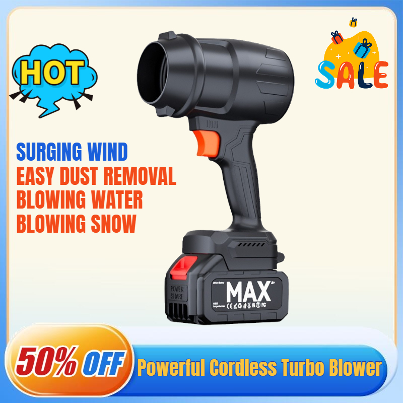 강력한 21V 무선 터보 블로워 휴대용 전기 터보 제트 - Dryer Car Blower 리뷰 및 가격