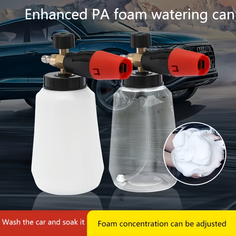 고압 세차 폼 캐논 건, 1/4인치 퀵 커넥트, 1리터 - Foam Cannon Car Wash 리뷰 및 가격
